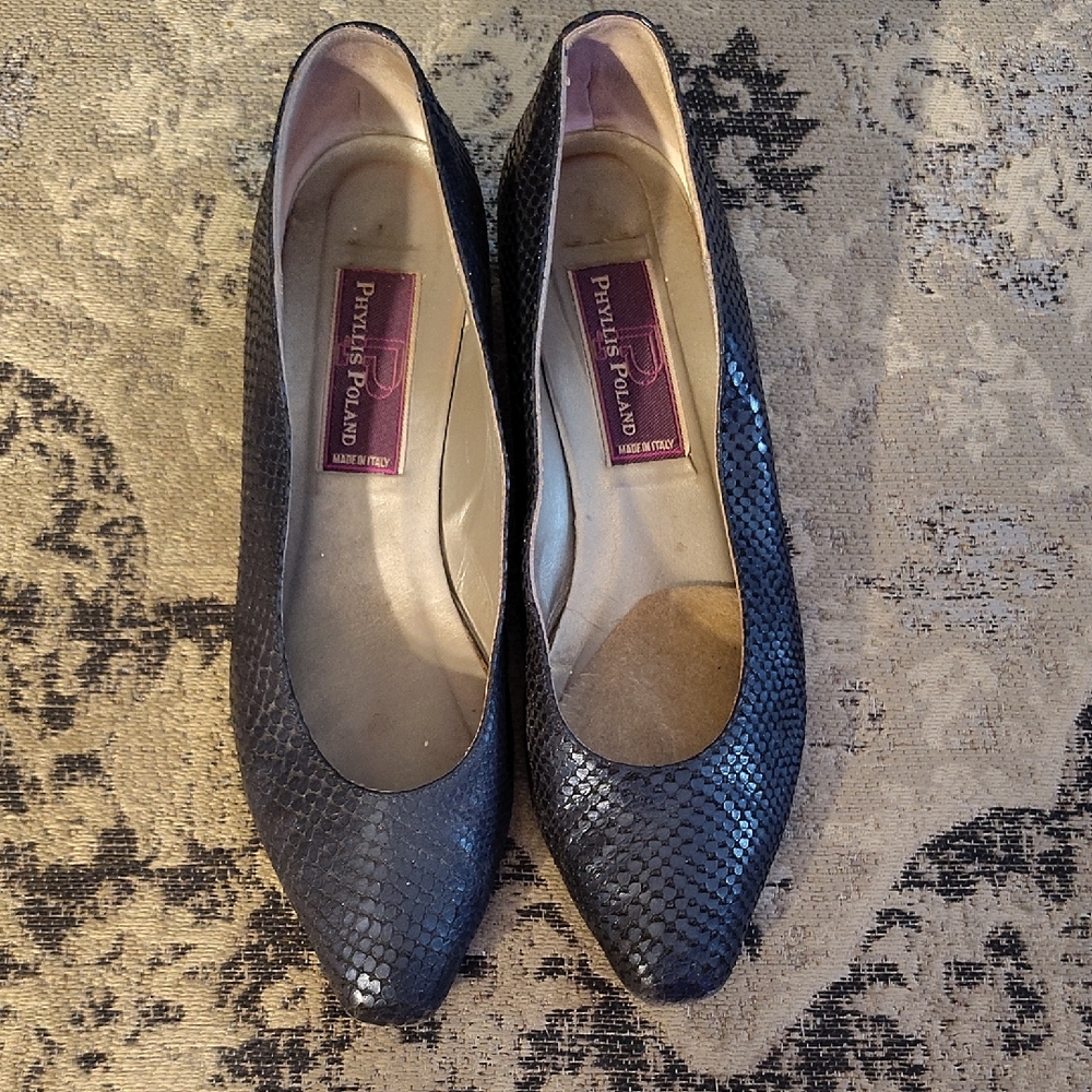Prabal Gurung Textured Black Flats